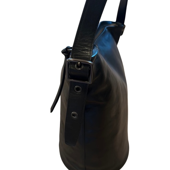 EUC Coach Bleecker Mini Duffle Bucket Black Crossbody Bag, w/tag & dust bag - Picture 9 of 14